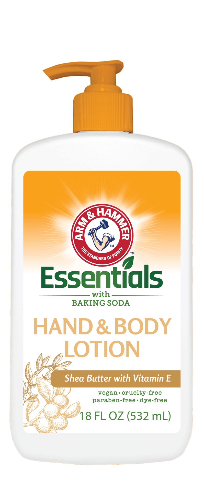 slide 1 of 2, A&H Ess H&B Ltn Shea B+ Vit E, 18 oz