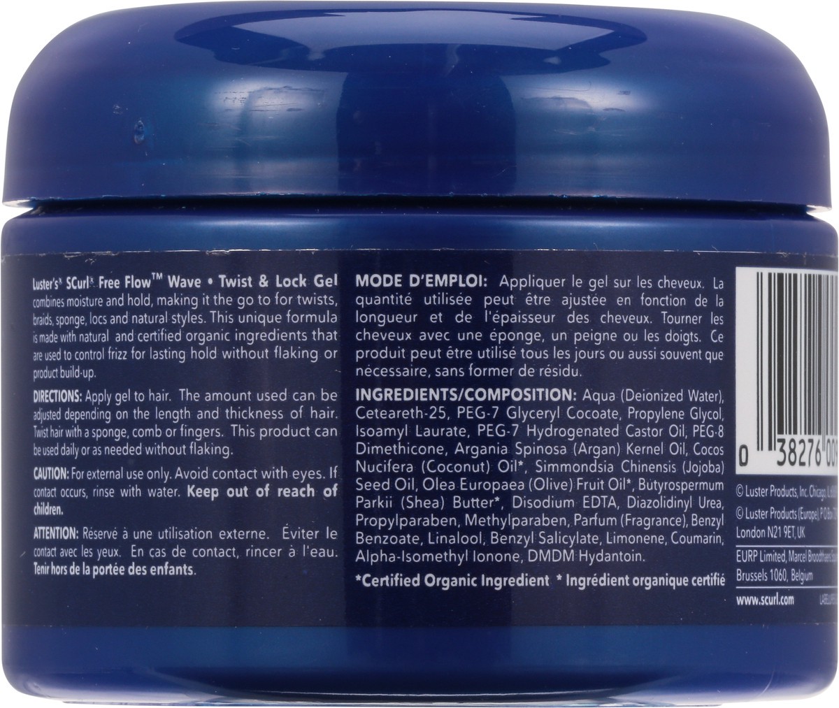 slide 5 of 9, Luster's SCurl Wave Free Flow Twist & Lock Gel 9.5 oz, 9.5 oz