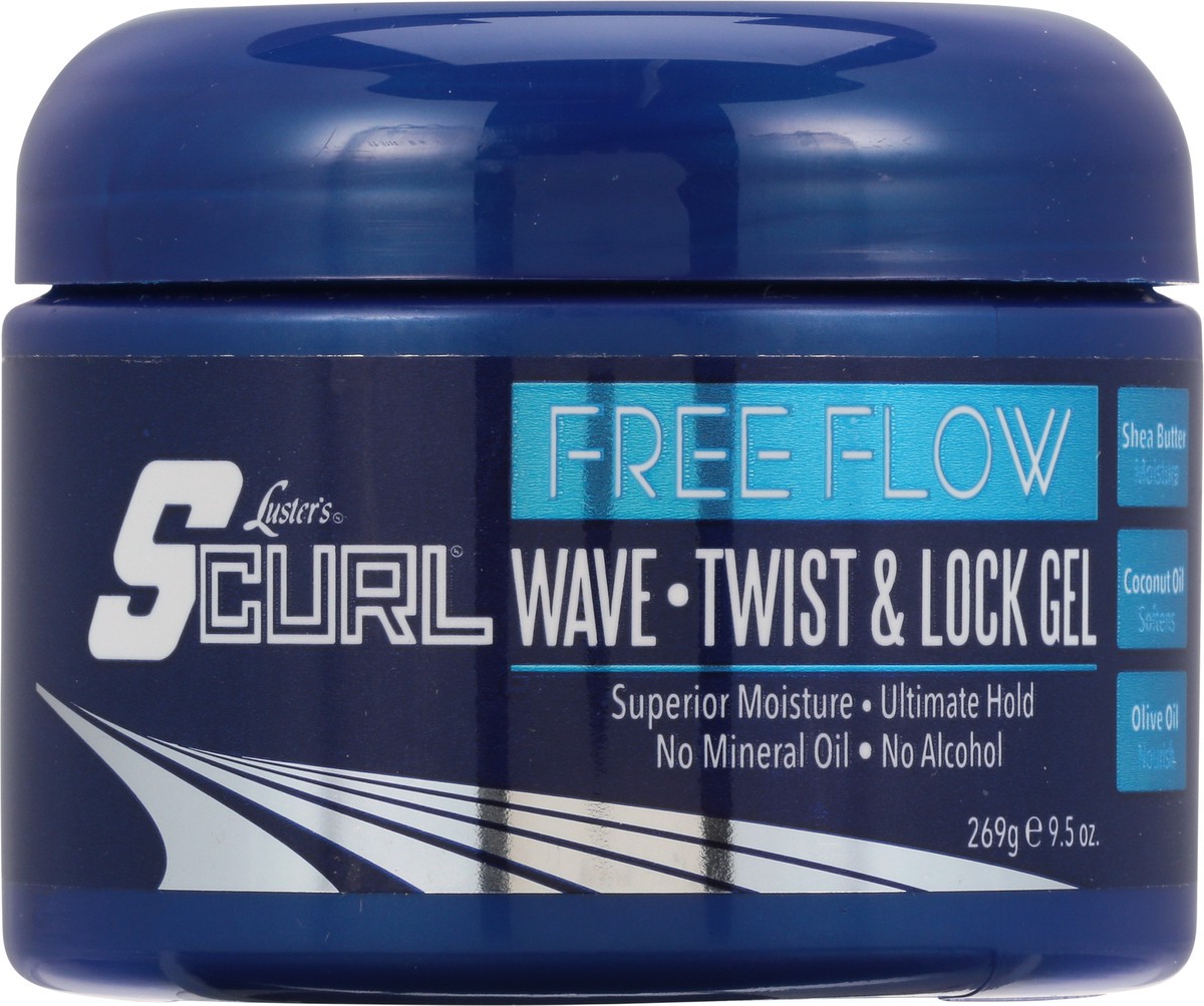 slide 6 of 9, Luster's SCurl Wave Free Flow Twist & Lock Gel 9.5 oz, 9.5 oz