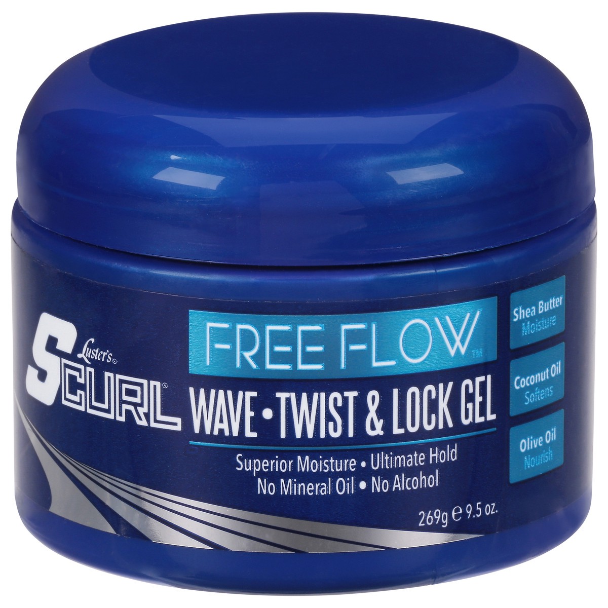 slide 1 of 9, Luster's SCurl Wave Free Flow Twist & Lock Gel 9.5 oz, 9.5 oz