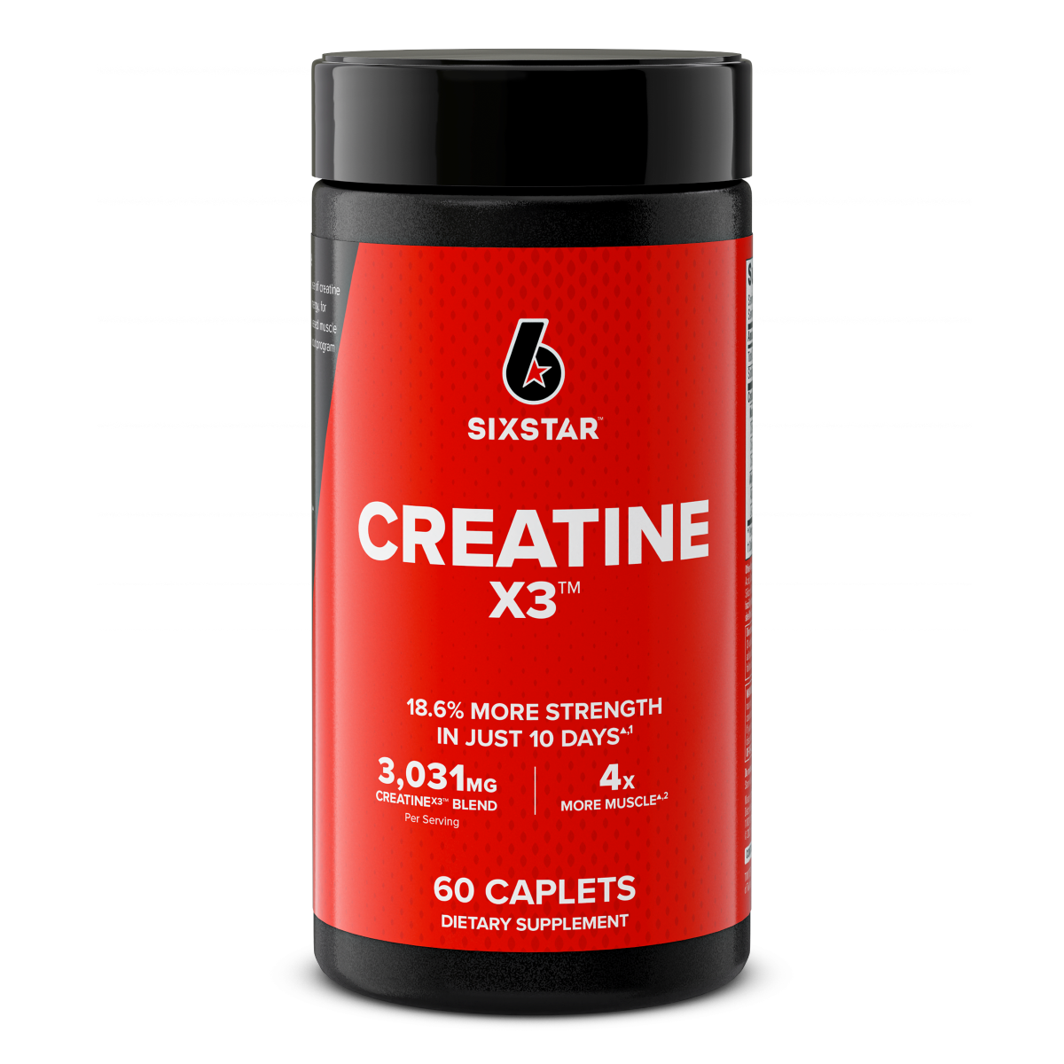 slide 1 of 13, Six Star Elite Series Caplets Bonus Size Creatine X3 72 ea, 60 ct