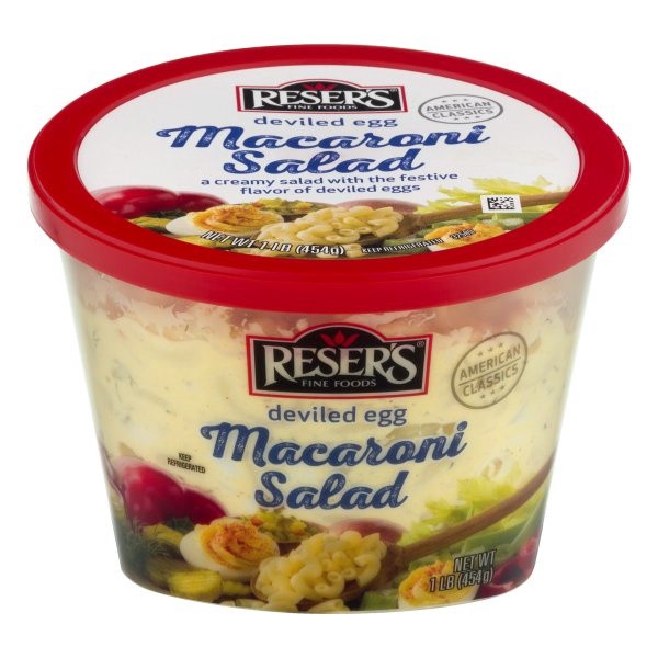 slide 1 of 7, Reser's Macaroni Salad, 1 lb