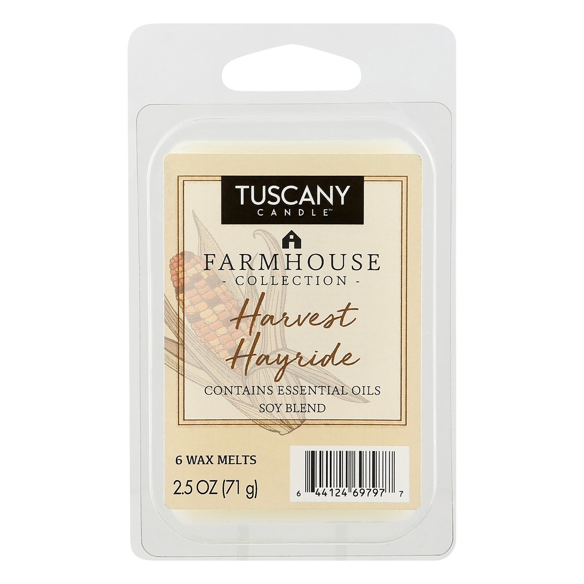 slide 1 of 11, Tuscany Candle Harvest Hayride Wax Melt, 2.5 oz