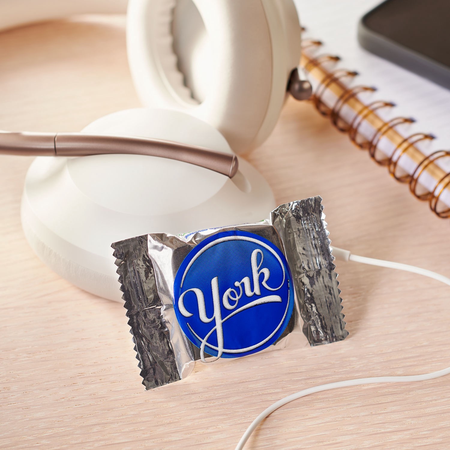 slide 3 of 7, York Dark Chocolate Snack Size Peppermint Patties, Candy Packs, 0.6 oz (5 Count), 5 ct