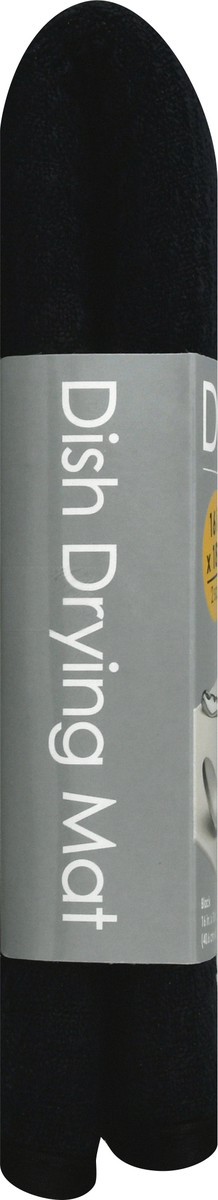 slide 2 of 9, Schroeder & Tremayne Black Dish Drying Mat 1 ea, 1 ct