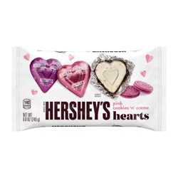 Hershey's Candy, Hearts, Pink Cookies N' Creme