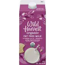 Wild Harvest Organic Fat Free Skim Milk