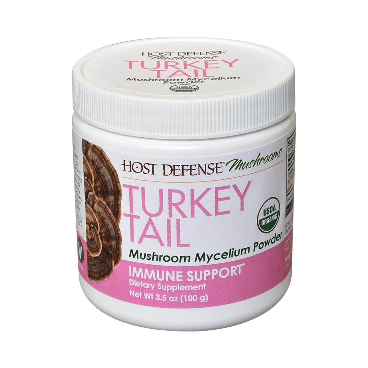 slide 1 of 1, Host Defense Turkey Tail Powder, 1 ct