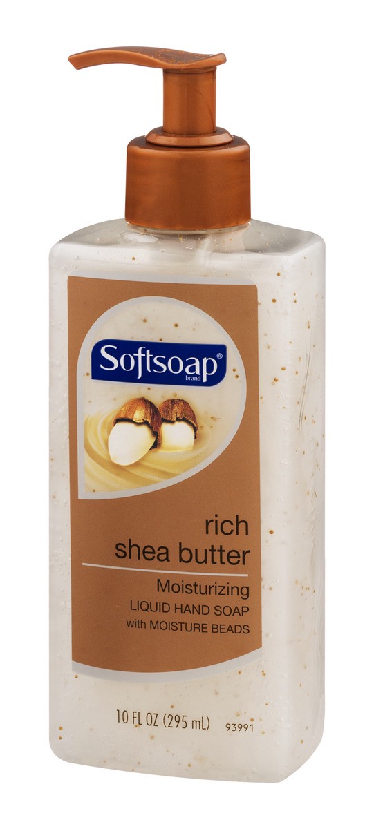 slide 9 of 9, Softsoap Rich Shea Butter Moisturizing Liquid Hand Soap, 10 oz