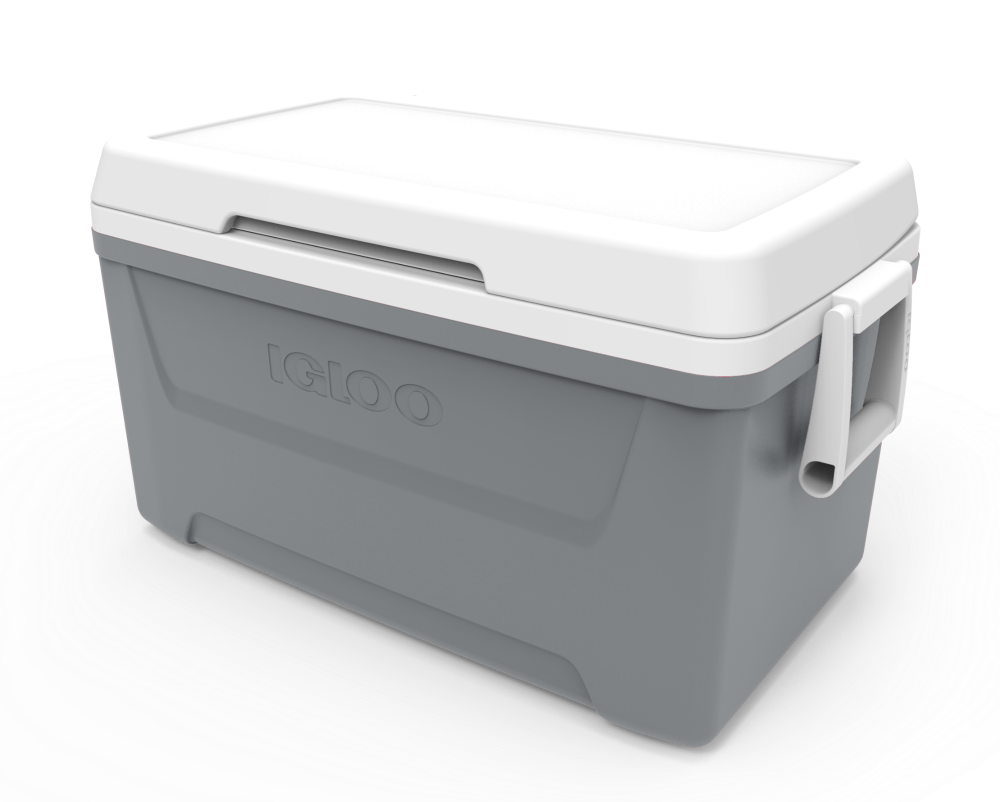 slide 1 of 1, Igloo Laguna Cooler - Gray, 48 qt