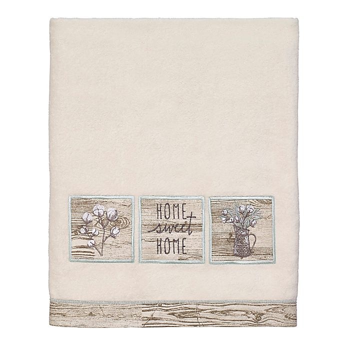 slide 1 of 1, Avanti Sweet Home Bath Towel - Ivory, 1 ct