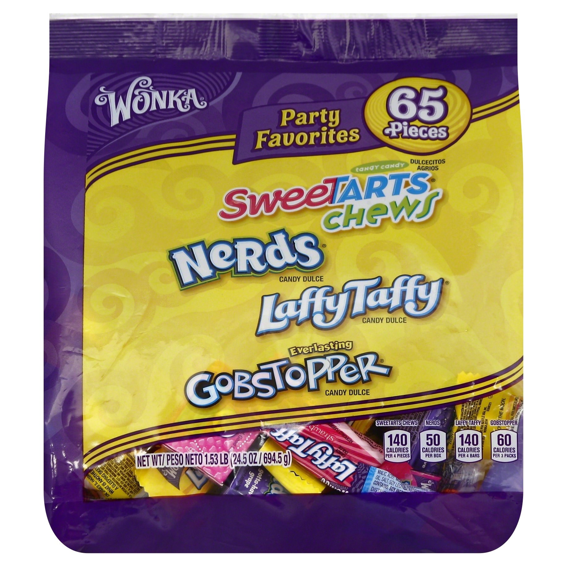 slide 1 of 1, WONKA Party Favs, 1 ct