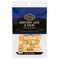 Private Selection Monterery Jack & Colby Cheese Cubes