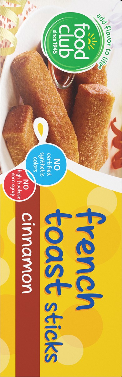 slide 3 of 15, Food Club Cinnamon French Toast Sticks 16 oz, 16 oz