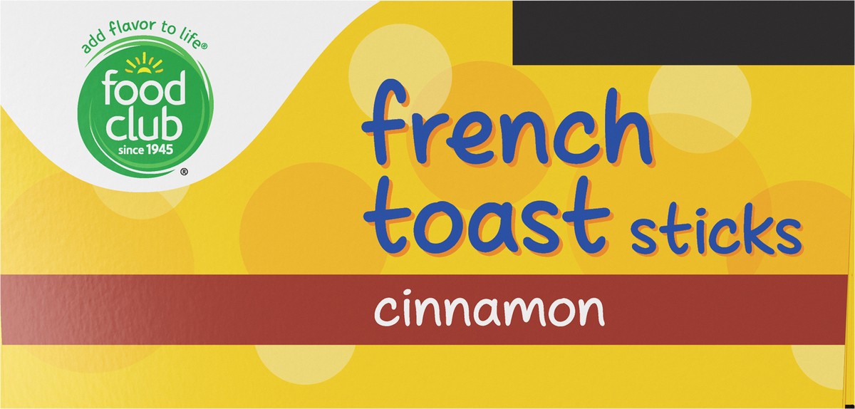 slide 12 of 15, Food Club Cinnamon French Toast Sticks 16 oz, 16 oz