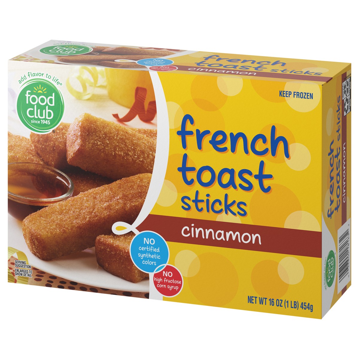 slide 14 of 15, Food Club Cinnamon French Toast Sticks 16 oz, 16 oz