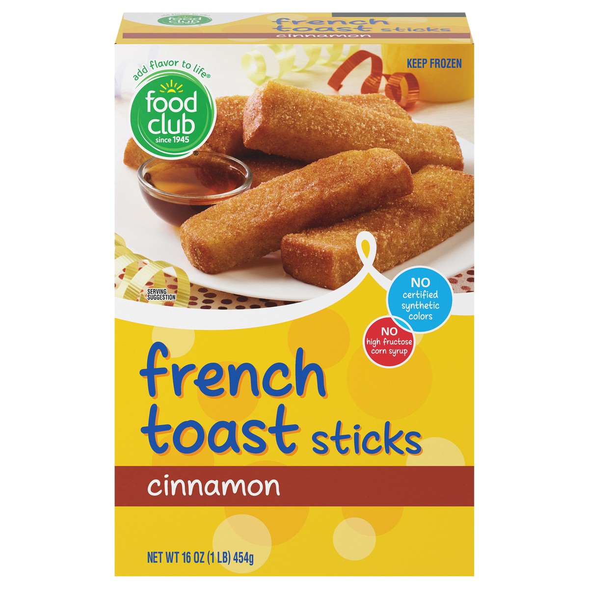 slide 1 of 15, Food Club Cinnamon French Toast Sticks 16 oz, 16 oz