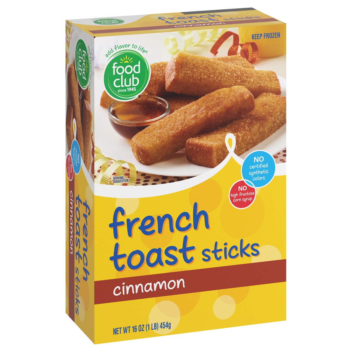 slide 8 of 15, Food Club Cinnamon French Toast Sticks 16 oz, 16 oz