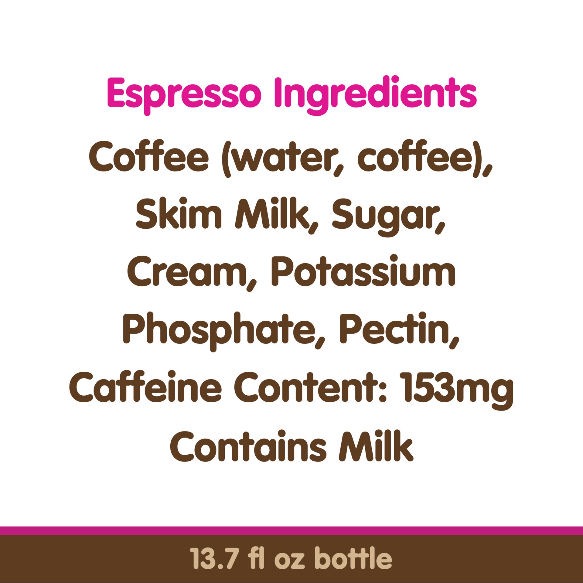 slide 11 of 13, Dunkin' Espresso Iced Coffee - 13.7 oz, 13.70 fl oz