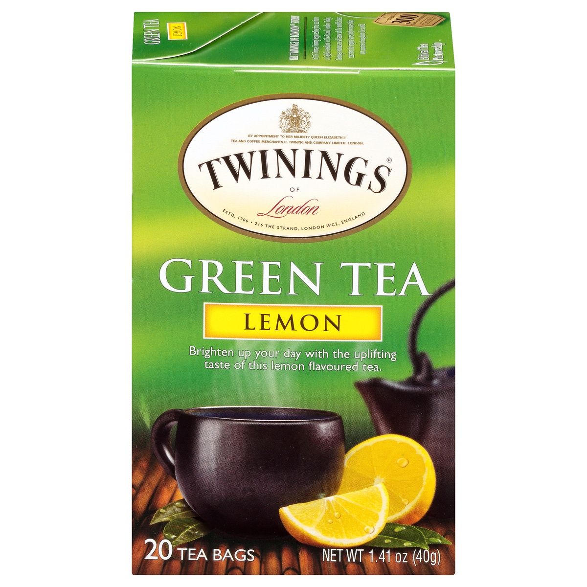 slide 1 of 7, Twinings Green Lemon 20 ct, 