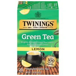 Twinings Lemon Green Tea 20 Tea Bags - 20 ct