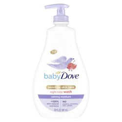 Baby Dove Sensitive Skin Care Baby Wash Calming Moisture, 20 oz