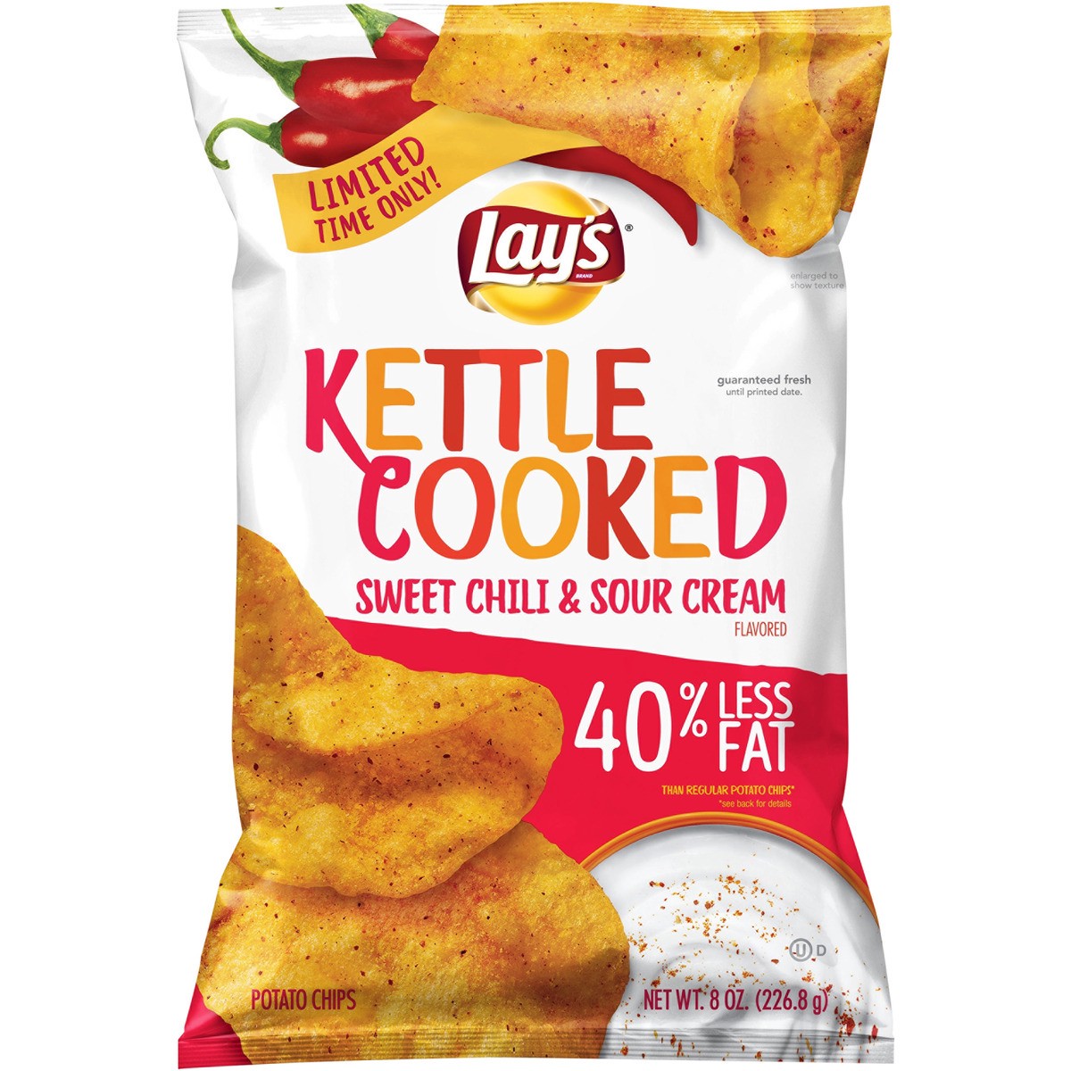 slide 1 of 3, Lay's Potato Chips, 8 oz