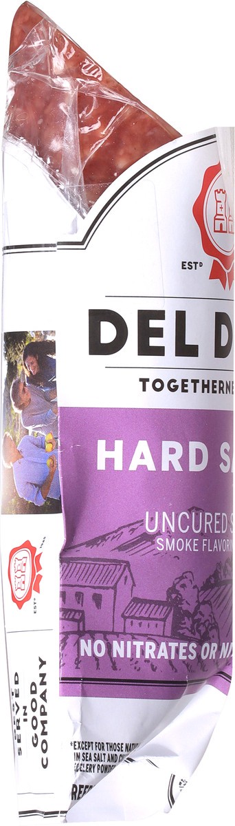 slide 6 of 12, Del Duca Uncured Hard Salami 7 oz, 7 oz