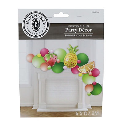 slide 1 of 1, Haven & Key Summer Collection Festive Fruit Fun Party Banner, 6.5 ft