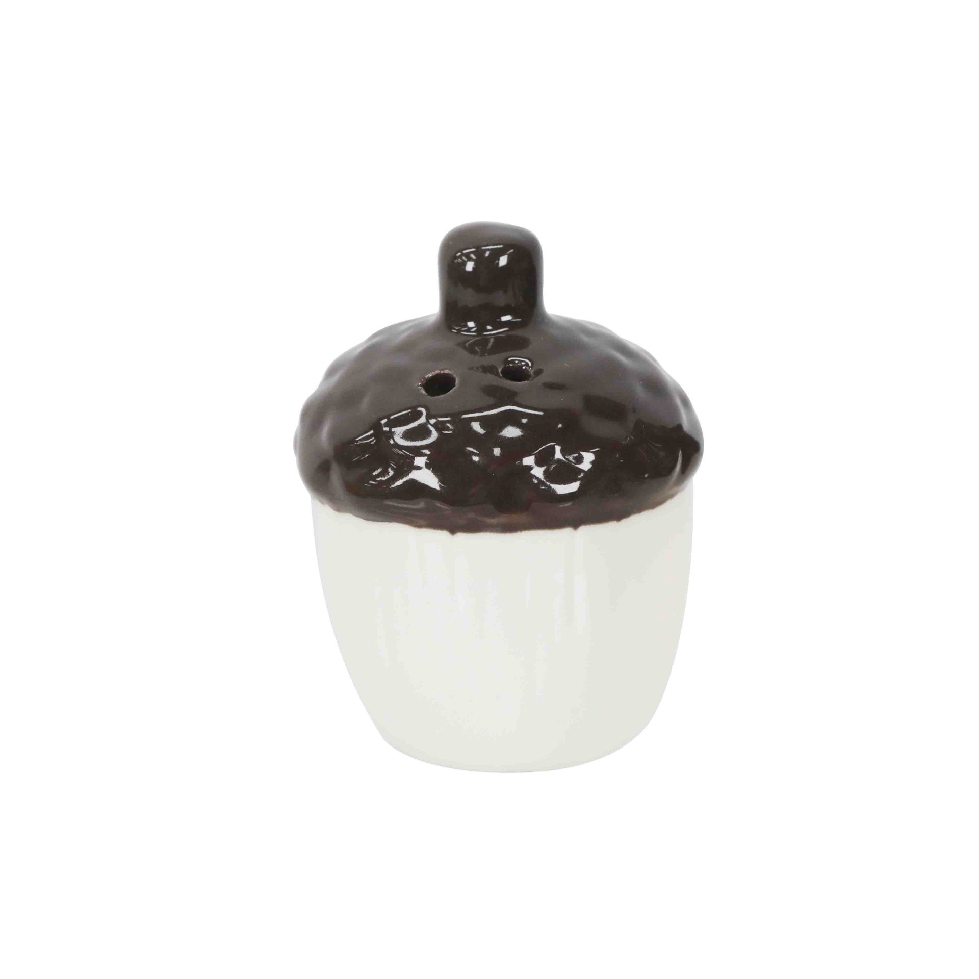 slide 2 of 3, Mini Acorn Ceramic Salt & Pepper Shaker Set By Ashland, 2.5 in