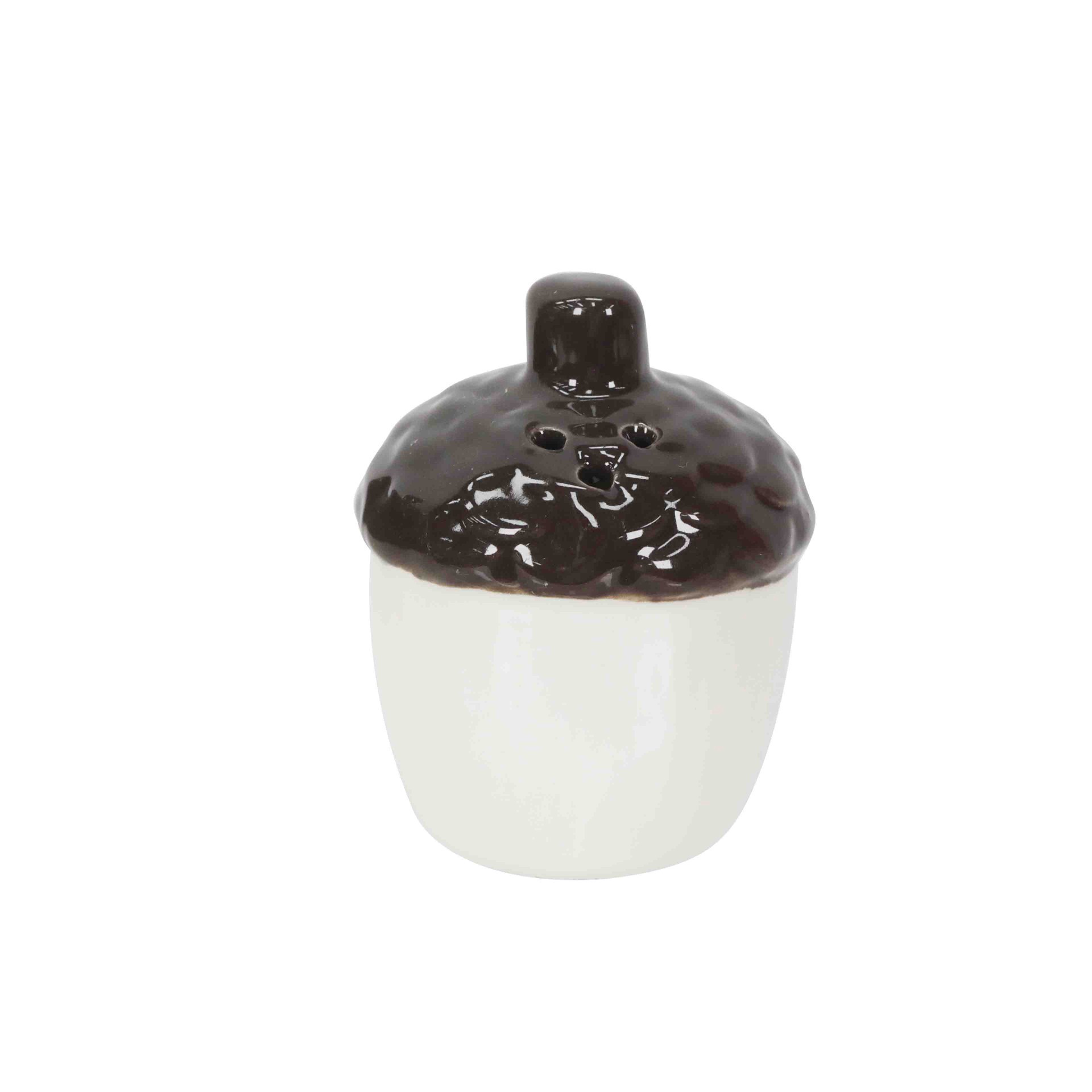 slide 3 of 3, Mini Acorn Ceramic Salt & Pepper Shaker Set By Ashland, 2.5 in