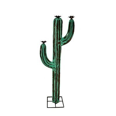 slide 1 of 1, Creative Decor Sourcing Metal Cactus Dcor, MED