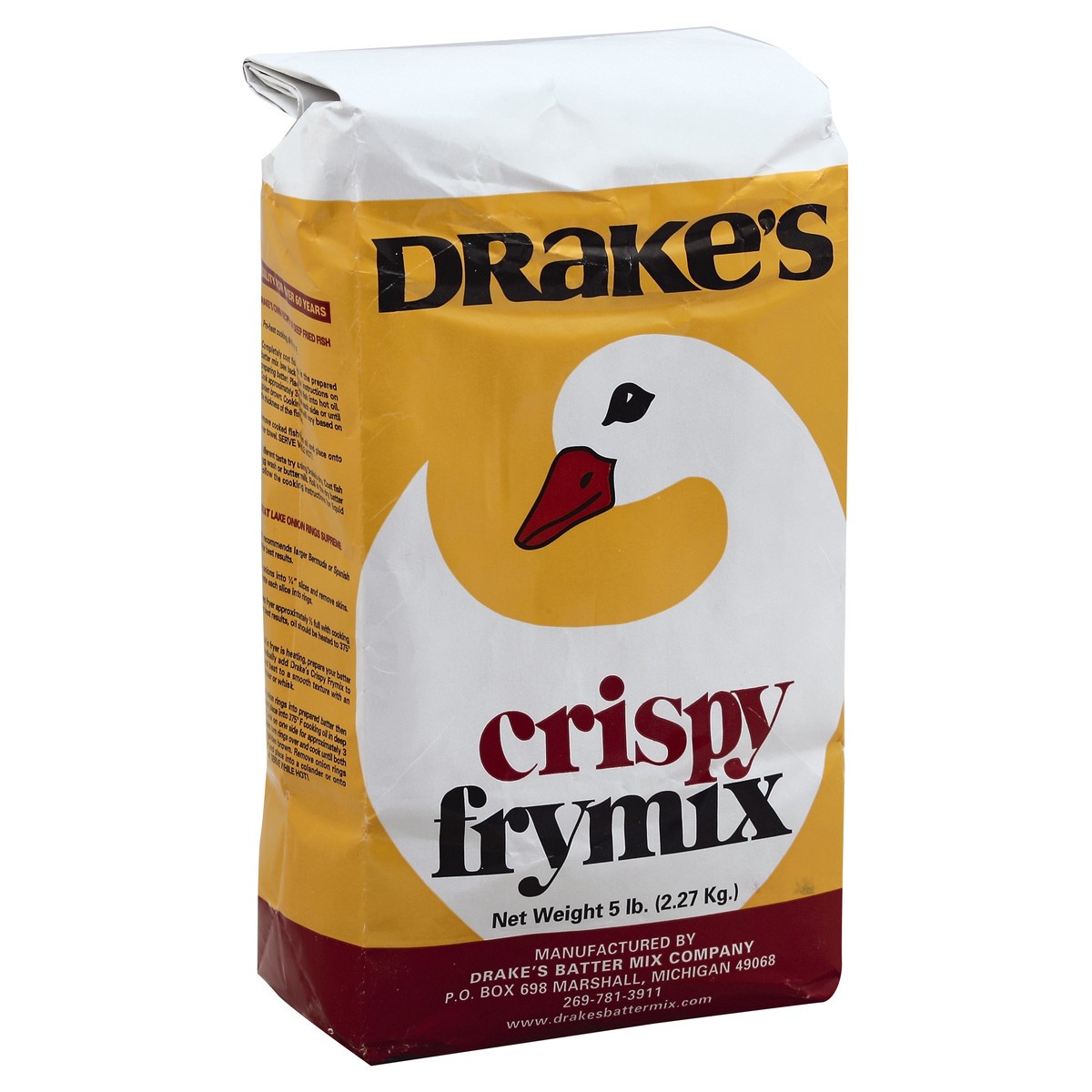 slide 4 of 5, Drake's Crispy Fry Mix, 80 oz