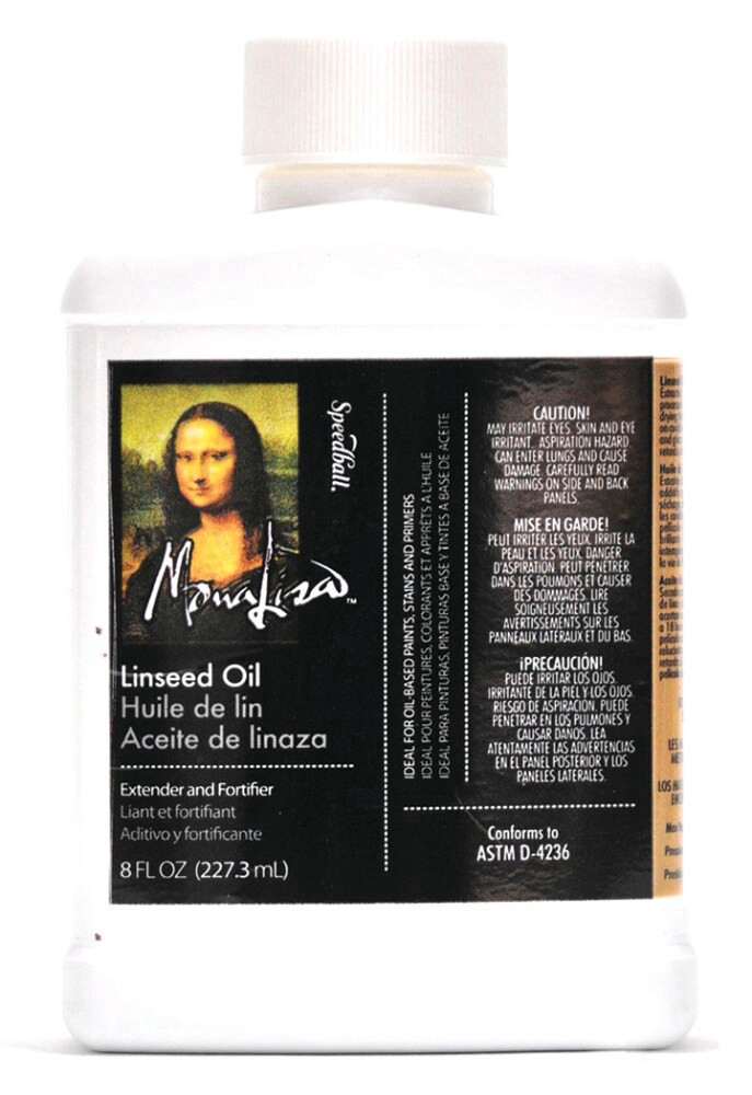 slide 1 of 1, Mona Lisa™ Linseed Oil, 8 fl oz