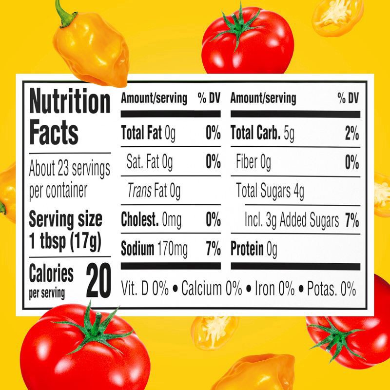 slide 7 of 9, Heinz Extra Hot Habanero Tomato Ketchup 14 oz, 14 oz