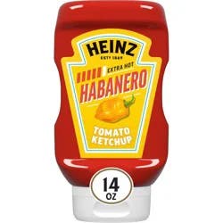 Heinz Extra Hot Habanero Tomato Ketchup 14 oz