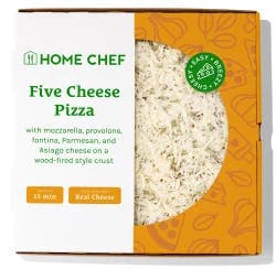 Home Chef Oven Ready Entree Five Cheese Pizza
