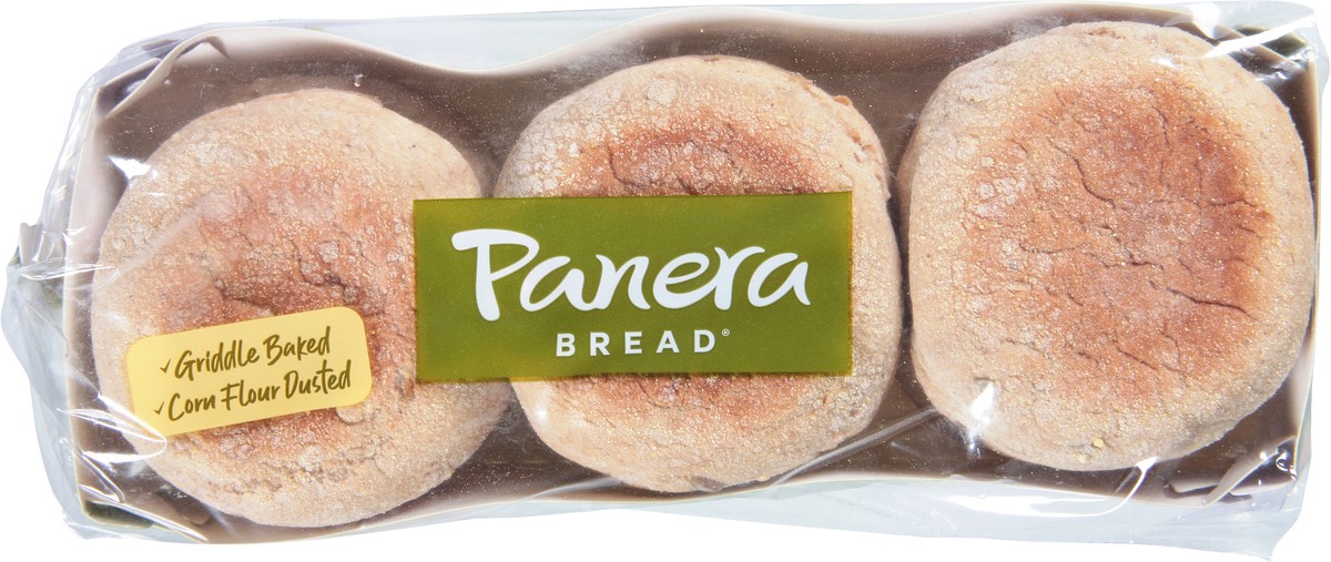 slide 4 of 9, Panera Bread English Muffins, Multi-Grain,