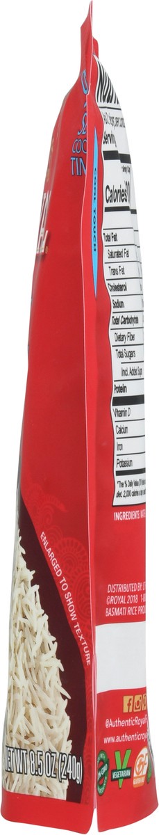 slide 9 of 9, Royal Authentic Basmati Rice 8.5 oz, 8.5 oz