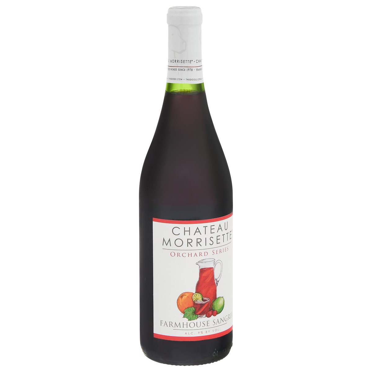 slide 9 of 9, Chateau Morrisette Orchard Series Sweet Farmhouse Sangria Wine 750 ml, 750 ml