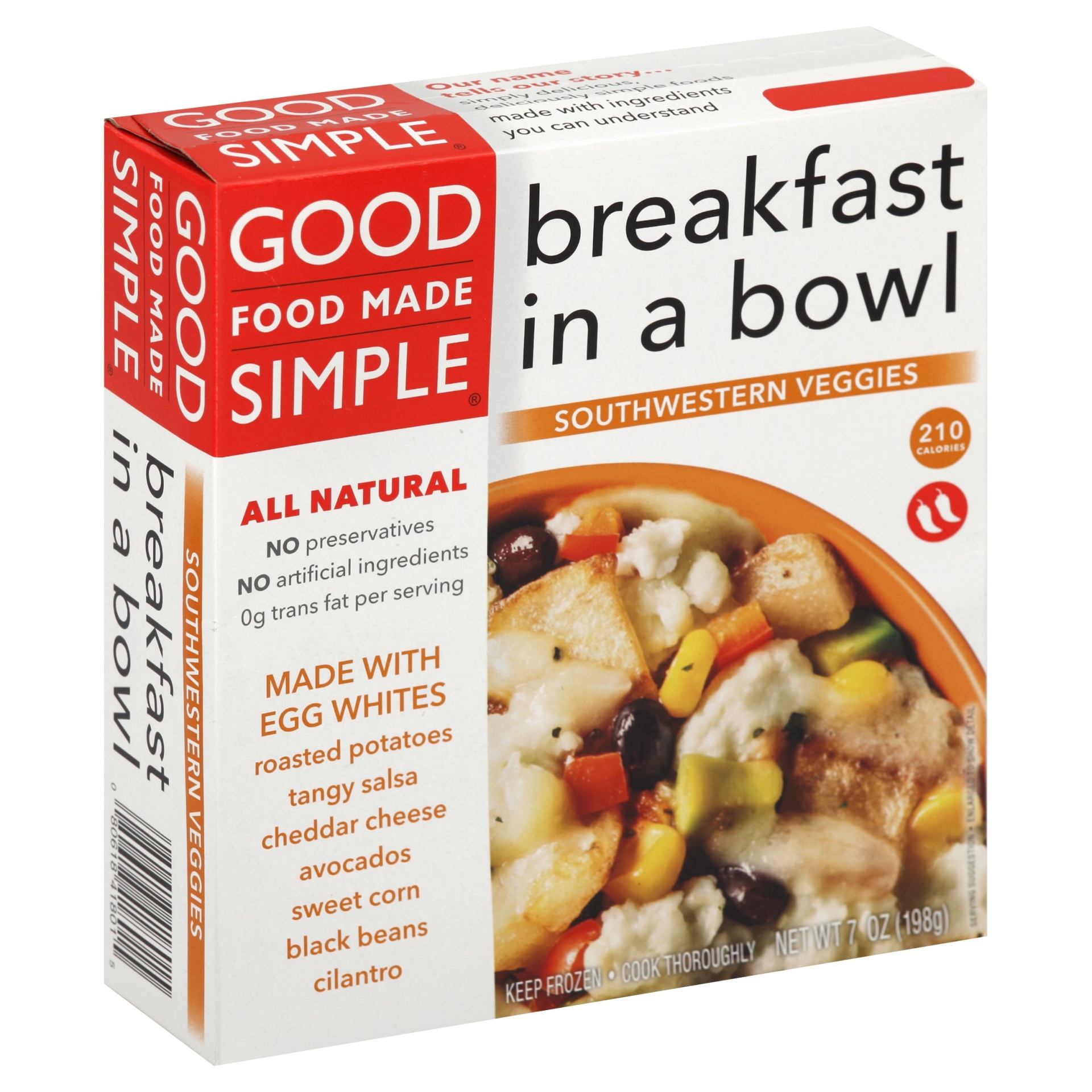 slide 1 of 1, Good Food Made Simple Southwest Veggie Egg Bowl, 7 oz