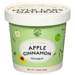 Mylk Labs Spiced Apple Cinnamon Oatmeal 1.90 oz