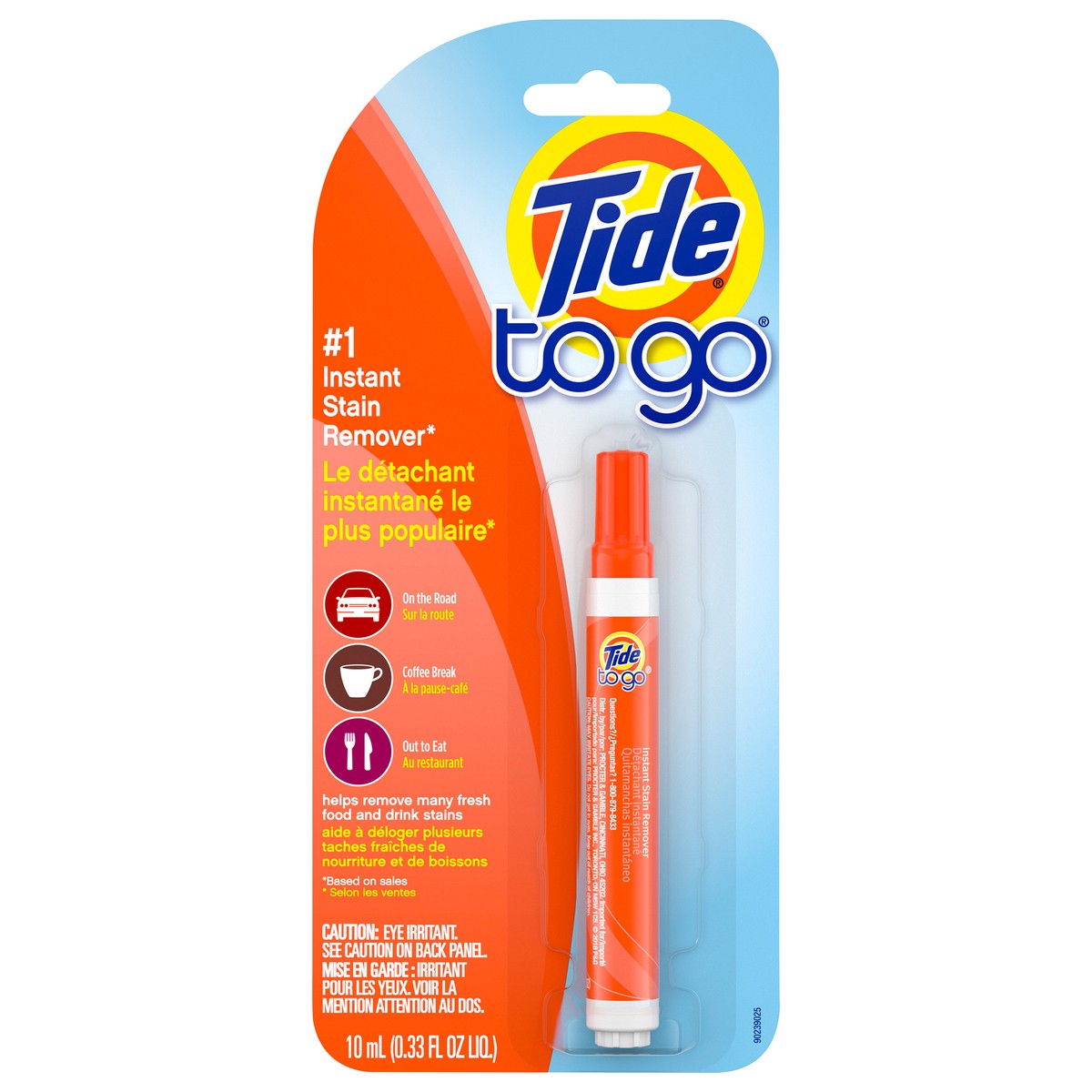 slide 2 of 6, Tide To Go Instant Stain Remover, 1 count, 0.33 fl oz