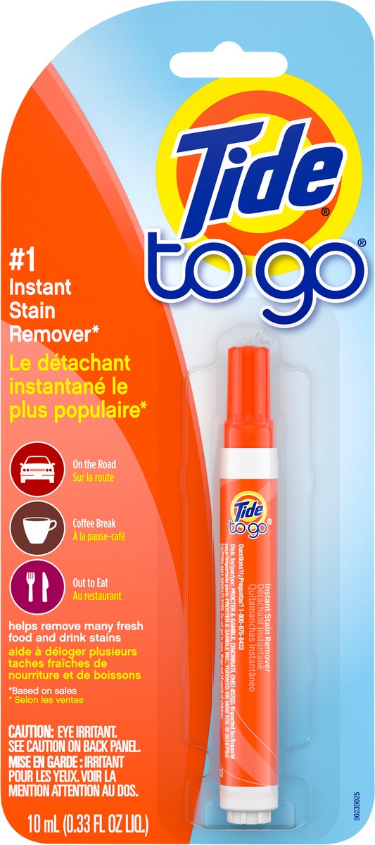 slide 5 of 6, Tide To Go Instant Stain Remover, 1 count, 0.33 fl oz