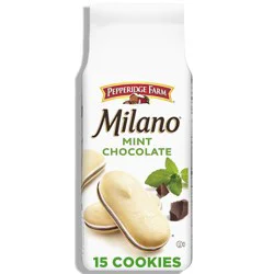 Pepperidge Farm Milano Mint Chocolate Cookies, 7 oz Bag