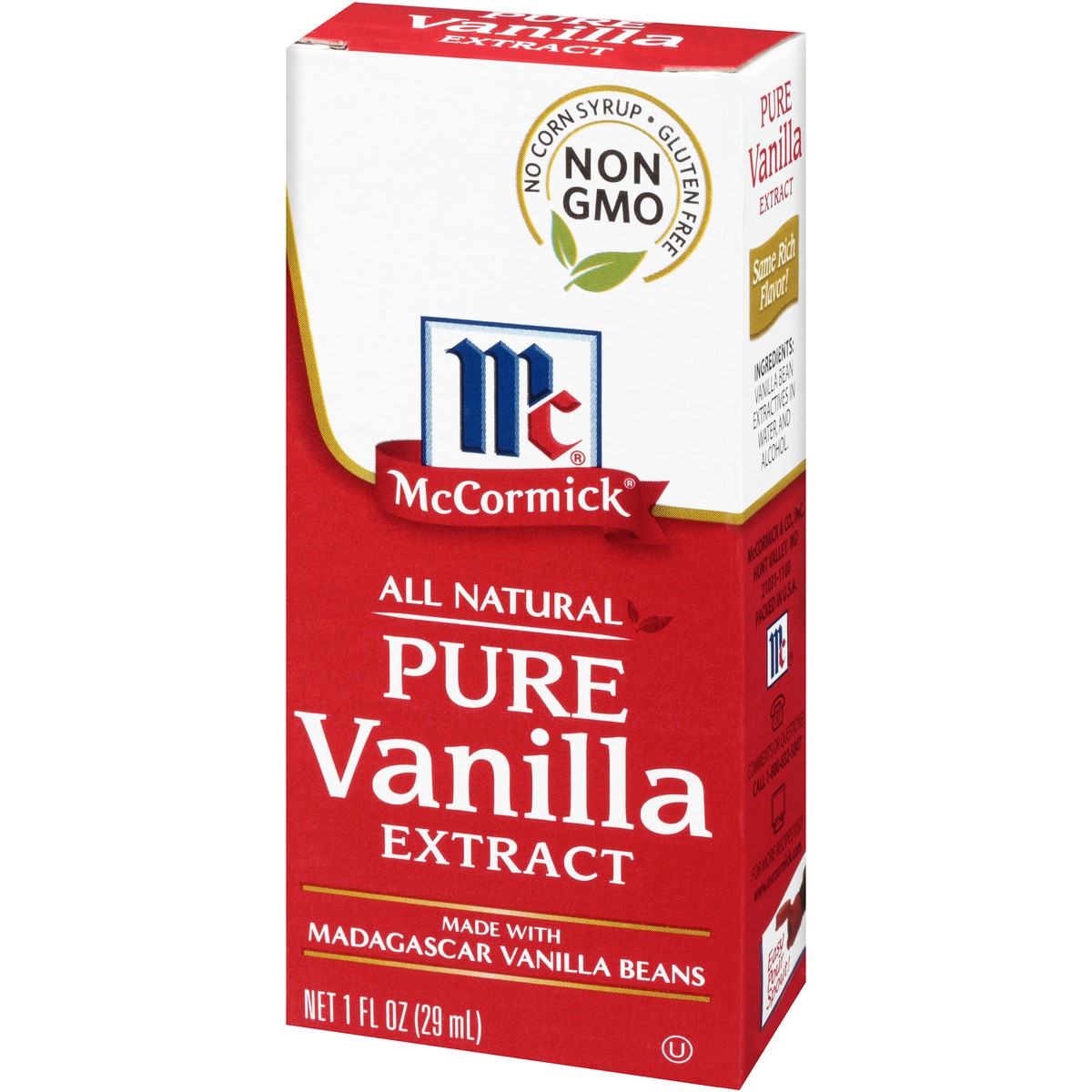 slide 3 of 9, McCormick All Natural Pure Vanilla Extract, 1 fl oz, 1 fl oz