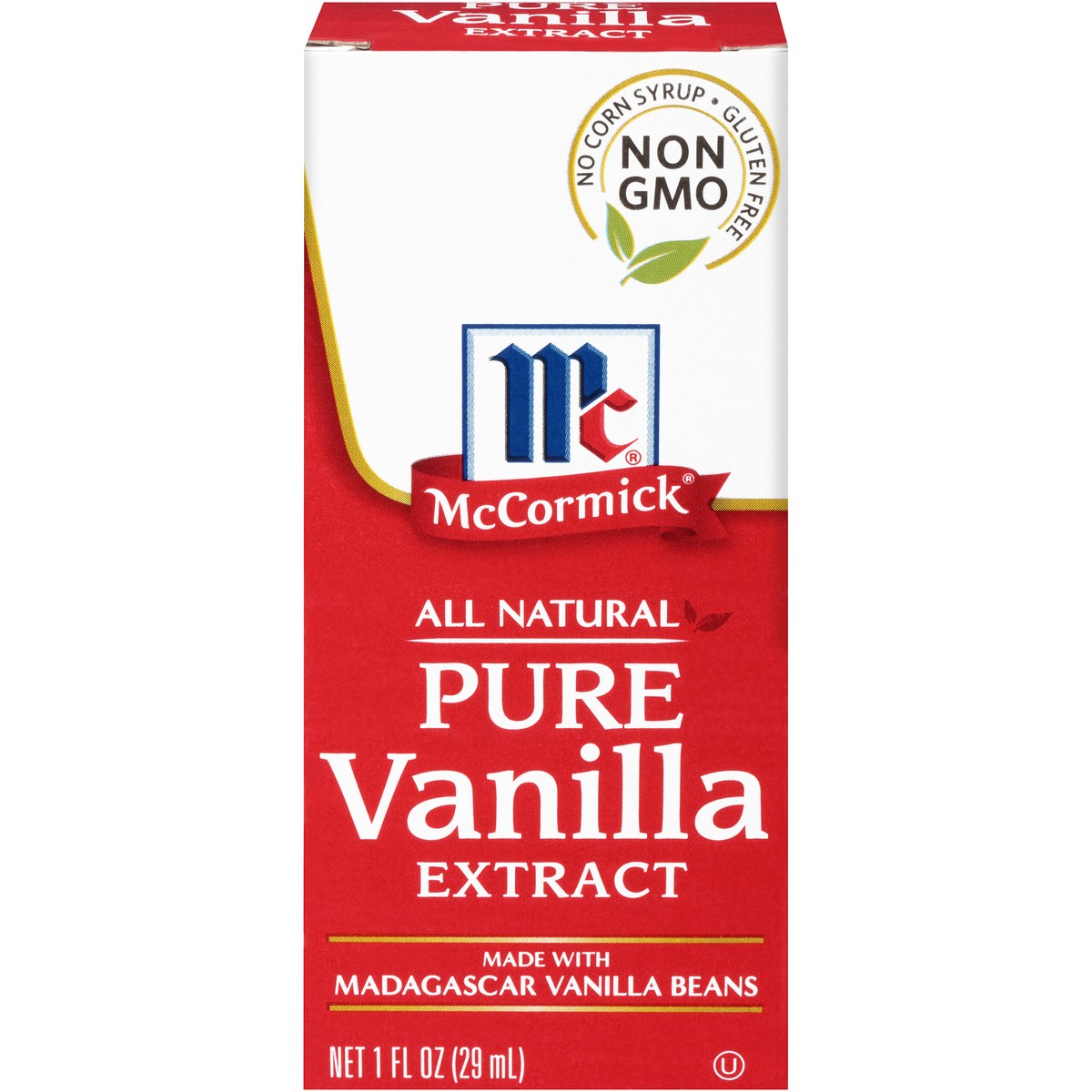 slide 1 of 9, McCormick All Natural Pure Vanilla Extract, 1 fl oz, 1 fl oz
