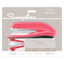 Swingline 3-in-1 Stapler Set