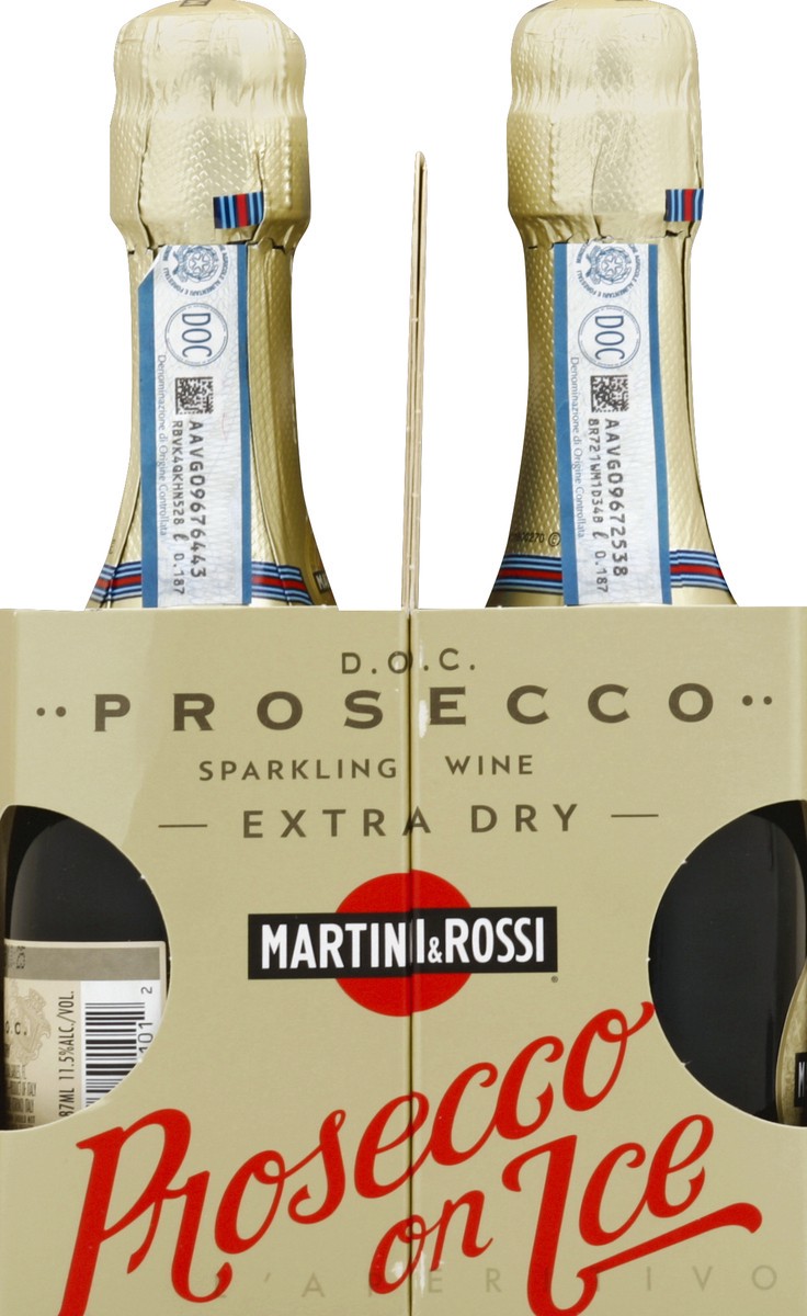 slide 4 of 4, Martini & Rossi Sparkling Wine 4 ea, 4 ct