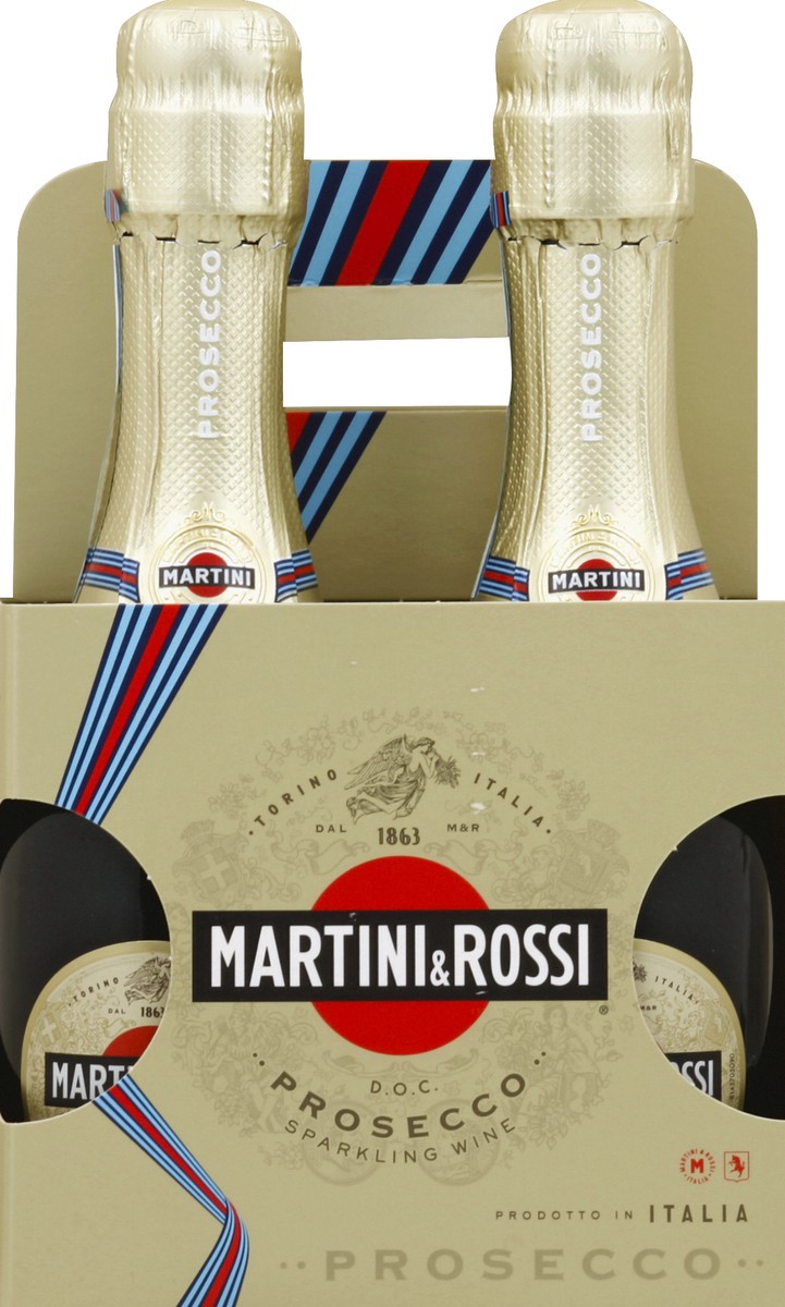 slide 3 of 4, Martini & Rossi Sparkling Wine 4 ea, 4 ct